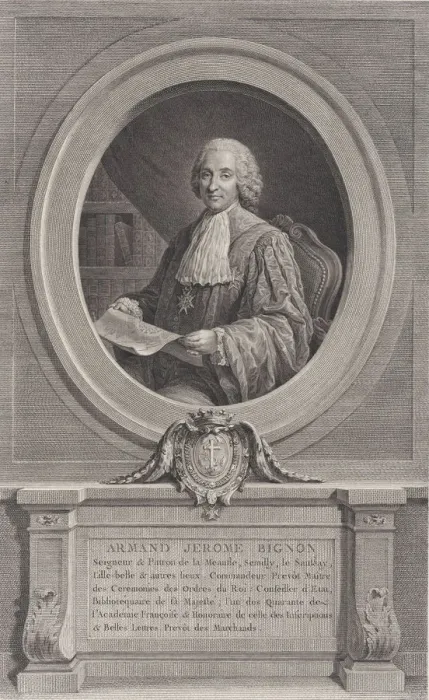 Framed Print : Portrait of Armand-Jerome Bignon, 1769. 1769. Creator: Nicolas de Launay Framed Print : Portrait of Armand-Jerome Bignon, 1769. 1769. Creator: Nicolas de Launay