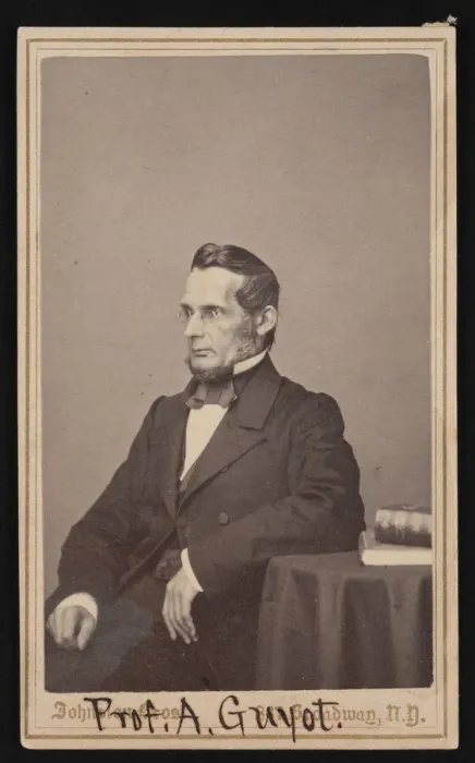 Framed Print : Portrait of Arnold Henry Guyot (1807-1884), Before 1866. Creator: Johnston Bros Framed Print : Portrait of Arnold Henry Guyot (1807-1884), Before 1866. Creator: Johnston Bros