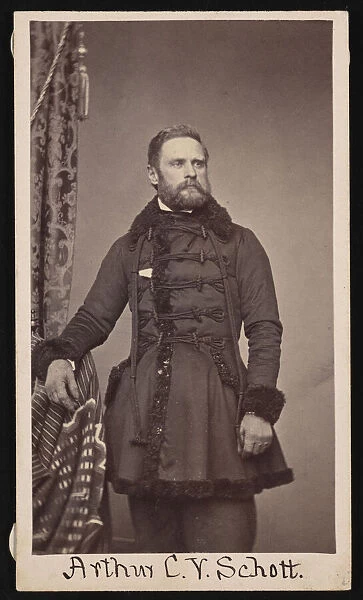 Portrait of Arthur Carl Victor Schott (1814-1875), Before 1875. Creator: Unknown