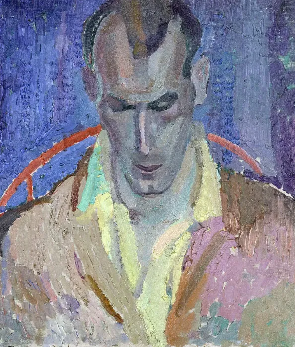 Framed Print : Portrait of Arthur Lett-Haines, 1920. Creator: Frances Hodgkins Framed Print : Portrait of Arthur Lett-Haines, 1920. Creator: Frances Hodgkins