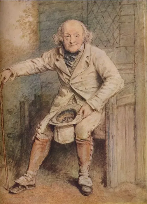 Framed Print : Portrait of the Artist, 19th century. Artist: William Henry Hunt