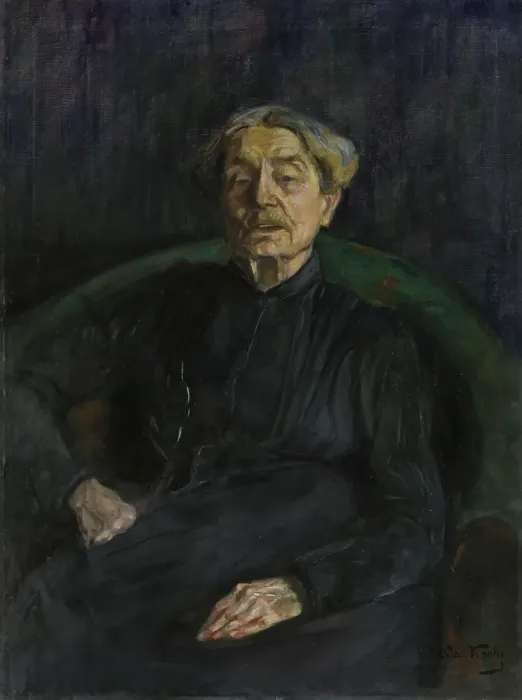 Framed Print : Portrait of the Artist Aasta Hansteen, 1903. Creator: Oda Krohg Framed Print : Portrait of the Artist Aasta Hansteen, 1903. Creator: Oda Krohg