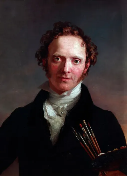 Framed Print : Portrait of the artist, c1810-1829. Creator: George Dawe Framed Print : Portrait of the artist, c1810-1829. Creator: George Dawe