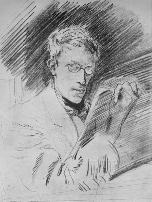 Framed Print : Portrait of the Artist, c1912 (1935). Artist: Ambrose McEvoy