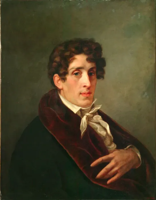 Framed Print : Portrait of the artist Count Fyodor Petrovich Tolstoy (1783-1873), 1809. Artist: Michaylov, Pavel Nikolayevich (1786-1840) Framed Print : Portrait of the artist Count Fyodor Petrovich Tolstoy (1783-1873), 1809. Artist: Michaylov, Pavel Nikolayevich (1786-1840)