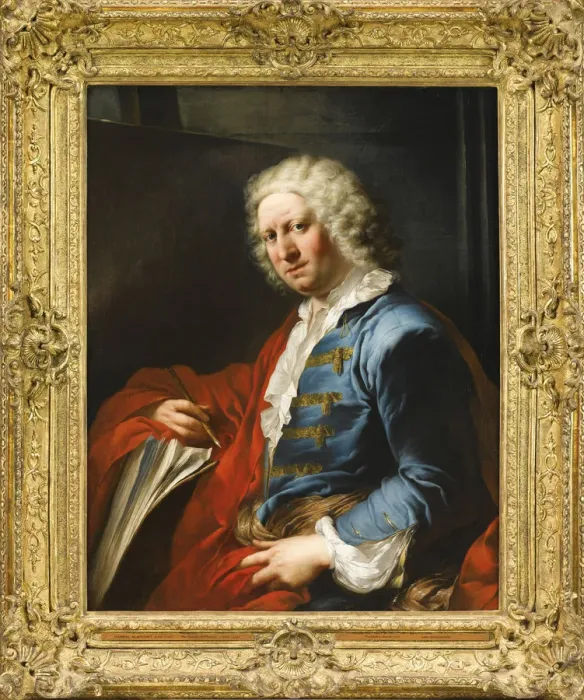 Framed Print : Portrait of the artist Giovanni Paolo Panini (1691-1765) Framed Print : Portrait of the artist Giovanni Paolo Panini (1691-1765)