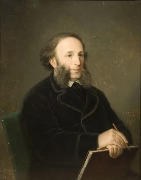 Framed Print : Portrait of the artist Ivan Aivazovsky (1817-1900), 1879. Artist: Bolotov, Dmitry Mikhaylovich (1837-1907) Framed Print : Portrait of the artist Ivan Aivazovsky (1817-1900), 1879. Artist: Bolotov, Dmitry Mikhaylovich (1837-1907)