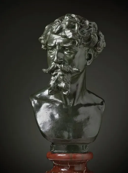 Framed Print : Portrait of the Artist Pierre-François-Eugène Giraud (image 1 of 4), 1862. Creator: Jean-Baptiste Carpeaux Framed Print : Portrait of the Artist Pierre-François-Eugène Giraud (image 1 of 4), 1862. Creator: Jean-Baptiste Carpeaux