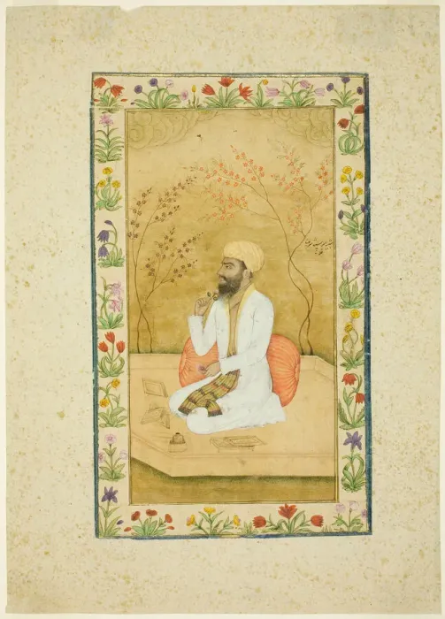 Framed Print : Portrait of an Artist or Scholar, , 17th century. Creator: Unknown Framed Print : Portrait of an Artist or Scholar, , 17th century. Creator: Unknown