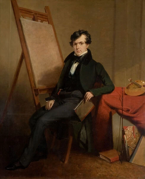 Portrait of the Artist (Self Portrait), 1826-1828. Creator: Henry Room