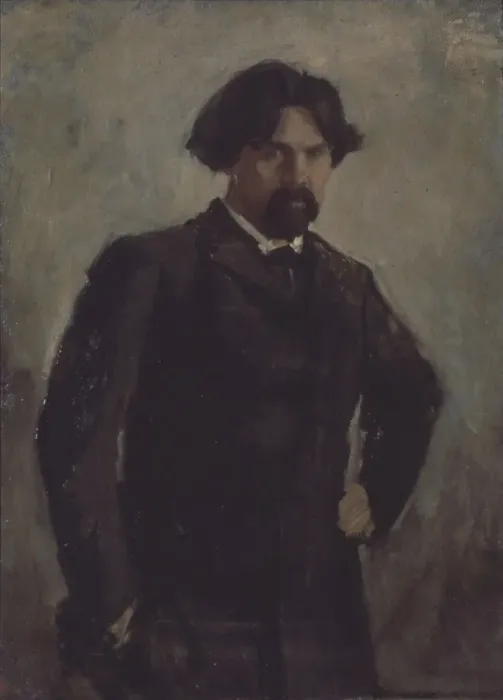 Framed Print : Portrait of the artist Vasily Surikov (1848-1916). Artist: Serov, Valentin Alexandrovich (1865-1911) Framed Print : Portrait of the artist Vasily Surikov (1848-1916). Artist: Serov, Valentin Alexandrovich (1865-1911)