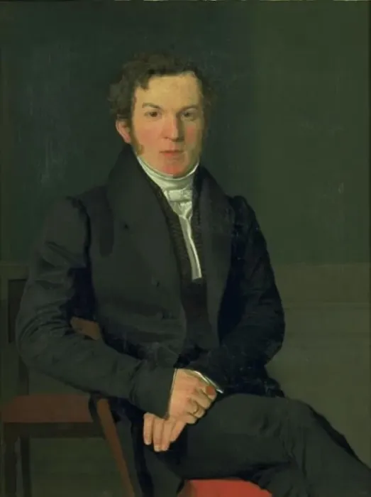 Framed Print : Portrait of the Artist´s Cousin, Michael Christian Petersen, 1830-1834. Creator: Christen Kobke Framed Print : Portrait of the Artist´s Cousin, Michael Christian Petersen, 1830-1834. Creator: Christen Kobke