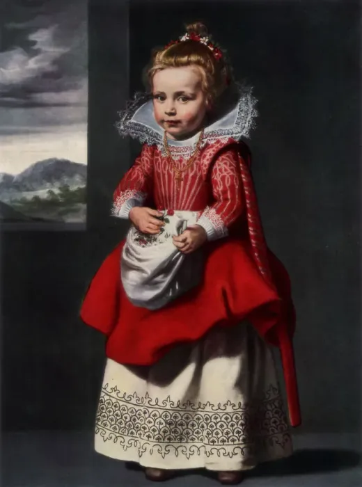 Framed Print : Portrait of the artists daughter Magdalena de Vos, 1927. Artist: Cornelis de Vos Framed Print : Portrait of the artists daughter Magdalena de Vos, 1927. Artist: Cornelis de Vos