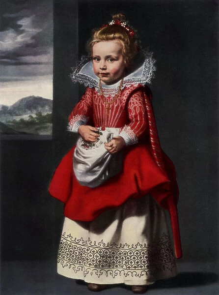 Portrait of the artists daughter Magdalena de Vos, 1927. Artist: Cornelis de Vos
