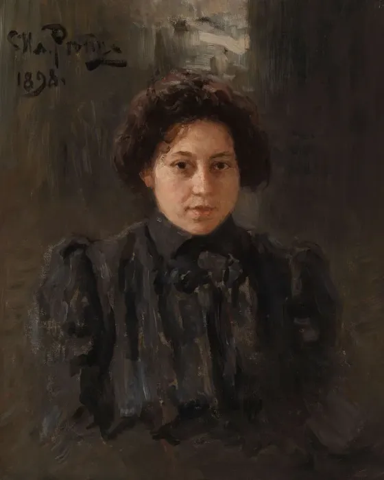 Framed Print : Portrait of the Artists Daughter Nadezhda Repina, 1898 Framed Print : Portrait of the Artists Daughter Nadezhda Repina, 1898