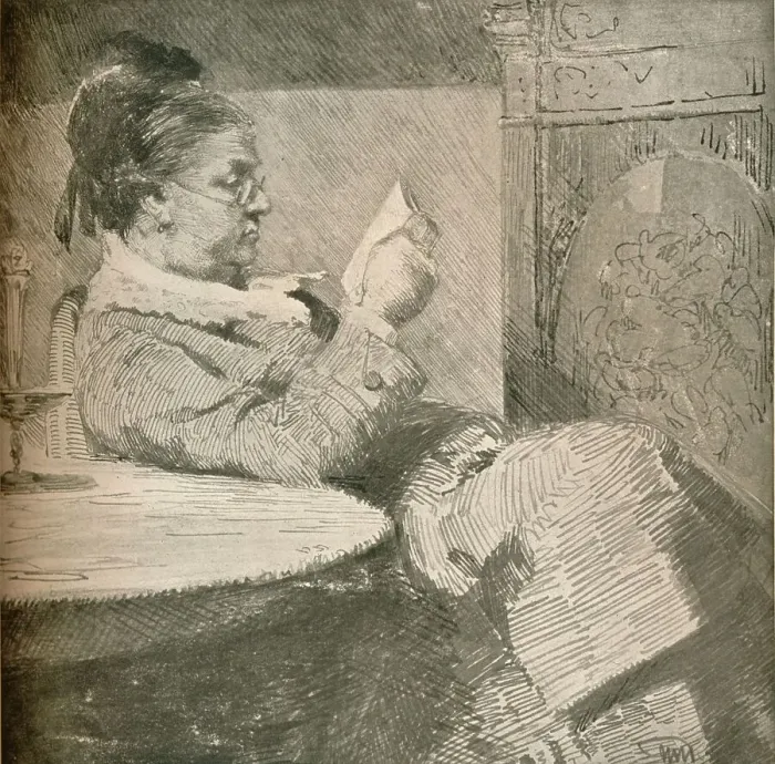 Framed Print : Portrait of the Artists Mother, c1912. Artist: Hans Nikolaj Hansen Framed Print : Portrait of the Artists Mother, c1912. Artist: Hans Nikolaj Hansen