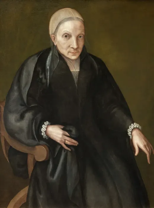 Framed Print : Portrait of the artist's mother in law, 1571-1578. Creator: Europa Anguissola Framed Print : Portrait of the artist's mother in law, 1571-1578. Creator: Europa Anguissola