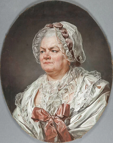 Portrait of the artist's mother, Mme Anne Ducreux née Béliard, c1760. Creator: Joseph Ducreux
