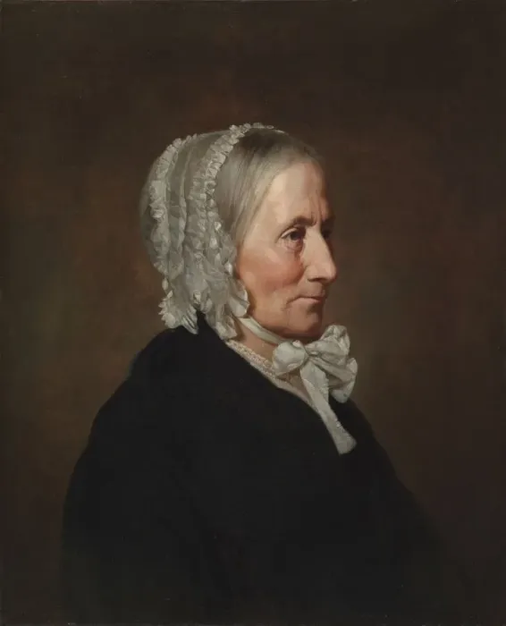 Framed Print : Portrait of the Artists Mother, probably mid-1800s. Creator: Allen Smith (American, 1810-1891) Framed Print : Portrait of the Artists Mother, probably mid-1800s. Creator: Allen Smith (American, 1810-1891)