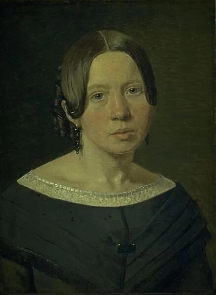 Portrait of the Artist´s Sister-in-Law Johanne Elisabeth Kobke, née Sundbye, 1842. Creator: Christen Kobke