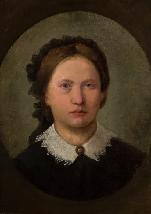 Framed Print : Portrait of the Artist's Sister, Karolina, 1861-1865. Creator: Aleksander Kotsis. Portrait of the Artist's Sister, Karolina, 1861-1865. Creator: Aleksander Kotsis Framed Print : Portrait of the Artist's Sister, Karolina, 1861-1865. Creator: Aleksander Kotsis. Portrait of the Artist's Sister, Karolina, 1861-1865. Creator: Aleksander Kotsis