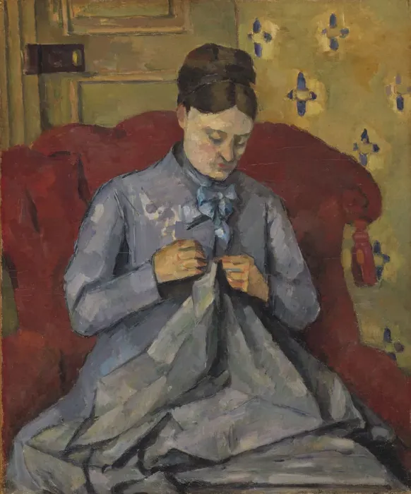 Framed Print : Portrait of the Artists Wife, 1877 Framed Print : Portrait of the Artists Wife, 1877