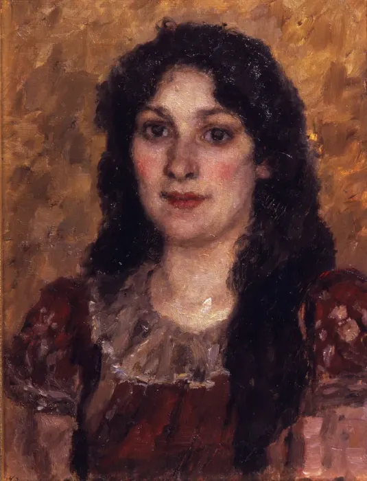 Framed Print : Portrait of the artists wife, 1888. Artist: Surikov, Vasili Ivanovich (1848-1916) Framed Print : Portrait of the artists wife, 1888. Artist: Surikov, Vasili Ivanovich (1848-1916)