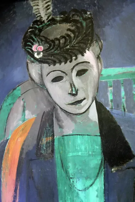Framed Print : Portrait of the Artist's Wife, 1913. Creator: Henri Matisse. Portrait of the Artist's Wife, 1913. Creator: Henri Matisse Framed Print : Portrait of the Artist's Wife, 1913. Creator: Henri Matisse. Portrait of the Artist's Wife, 1913. Creator: Henri Matisse