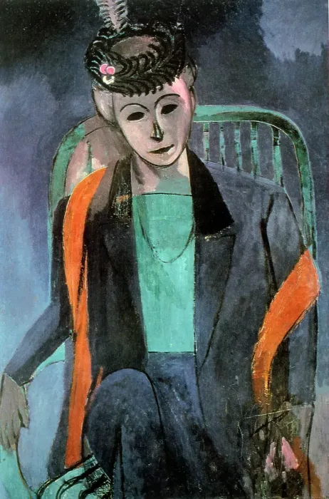 Framed Print : Portrait of the Artist's Wife, 1913. Creator: Henri Matisse. Portrait of the Artist's Wife, 1913. Creator: Henri Matisse Framed Print : Portrait of the Artist's Wife, 1913. Creator: Henri Matisse. Portrait of the Artist's Wife, 1913. Creator: Henri Matisse