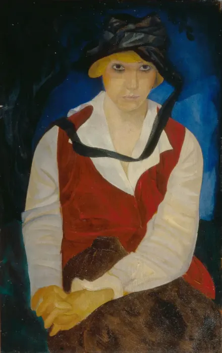 Framed Print : Portrait of the artists wife, 1917. Artist: Grigoriev, Boris Dmitryevich (1886-1939) Framed Print : Portrait of the artists wife, 1917. Artist: Grigoriev, Boris Dmitryevich (1886-1939)