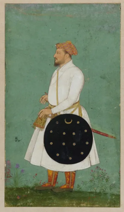 Framed Print : Portrait of Asalat Khan, ca. 1645. Creator: Unknown Framed Print : Portrait of Asalat Khan, ca. 1645. Creator: Unknown