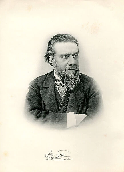 Portrait of astronomer Hugo Gylden (1841-1896), 1903