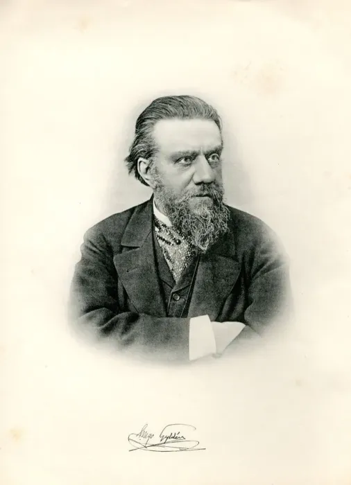 Framed Print : Portrait of astronomer Hugo Gylden (1841-1896), 1903 Framed Print : Portrait of astronomer Hugo Gylden (1841-1896), 1903
