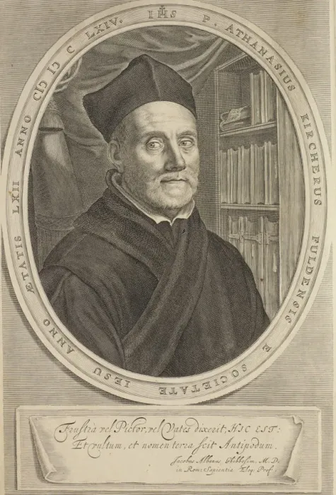 Framed Print : Portrait of Athanasius Kircher (1602-1680), 1664. Artist: Bloemaert, Cornelis Abrahamsz. II (1603-1692) Framed Print : Portrait of Athanasius Kircher (1602-1680), 1664. Artist: Bloemaert, Cornelis Abrahamsz. II (1603-1692)