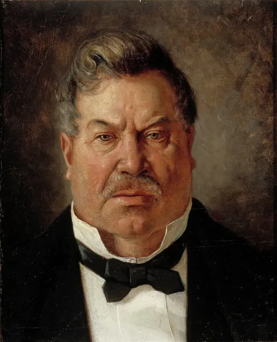 Framed Print : Portrait of August Streng, 1873. Creator: Albert Edelfelt Framed Print : Portrait of August Streng, 1873. Creator: Albert Edelfelt