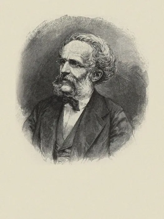 Framed Print : Portrait of August Wilhelm Ambros (1819-1876). Creator: Anonymous Framed Print : Portrait of August Wilhelm Ambros (1819-1876). Creator: Anonymous