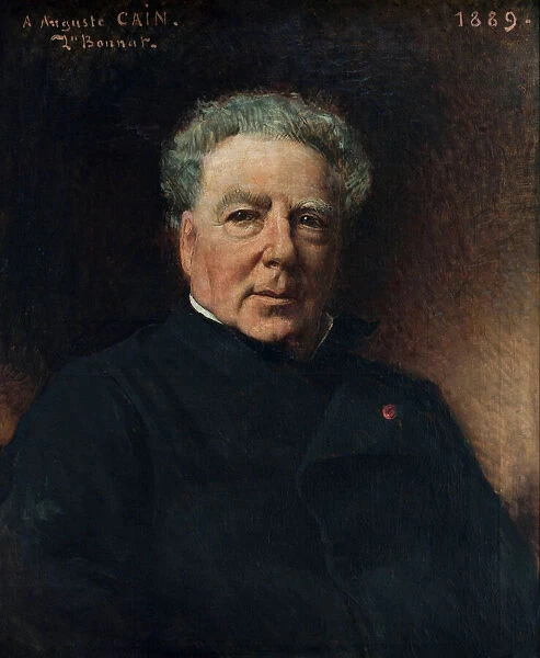 Portrait of Auguste-Nicolas Caïn (1821-1894), 1889