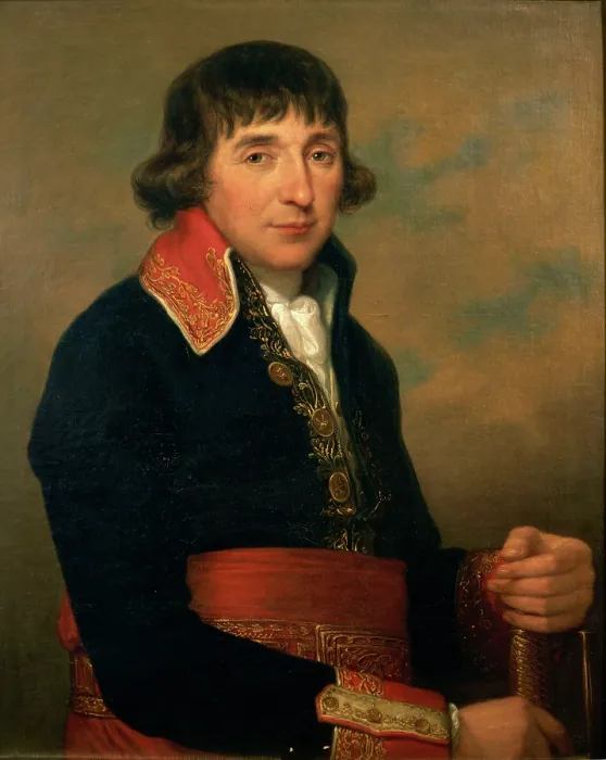 Framed Print : Portrait of Augustin de Lespinasse (1736-1816), 1798. Creator: Kauffmann, Angelika (1741-1807) Framed Print : Portrait of Augustin de Lespinasse (1736-1816), 1798. Creator: Kauffmann, Angelika (1741-1807)
