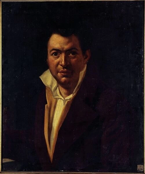 Portrait of Augustin Vizentini (1811-1891), actor and theatre director, c1830. Creator: Jules David