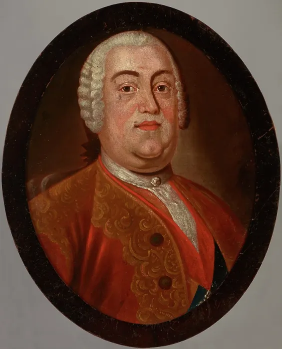Framed Print : Portrait of Augustus III of Saxony (1696-1763), King of Poland, around the mid-18th century. Creator: Unknown Framed Print : Portrait of Augustus III of Saxony (1696-1763), King of Poland, around the mid-18th century. Creator: Unknown