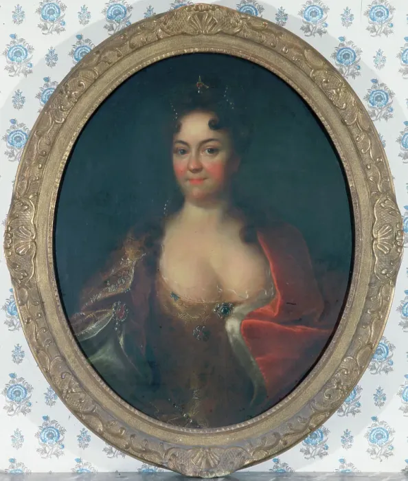 Framed Print : Portrait of Aurora of Koenigsmark, between 1705 and 1710. Creator: Unknown Framed Print : Portrait of Aurora of Koenigsmark, between 1705 and 1710. Creator: Unknown
