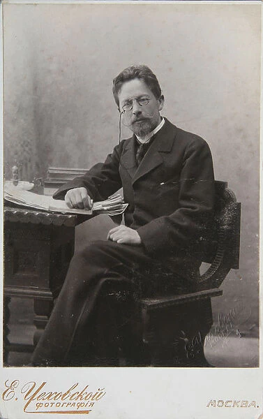 Portrait of the Author Anton Chekhov (1860?1904), 1905