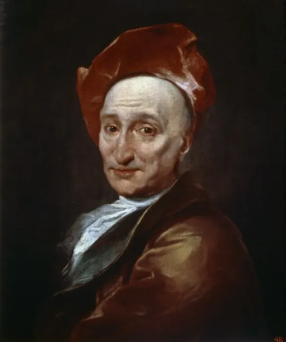 Framed Print : Portrait of the author Bernard le Bovier de Fontenelle, 18th century. Artist: Hyacinthe Rigaud Framed Print : Portrait of the author Bernard le Bovier de Fontenelle, 18th century. Artist: Hyacinthe Rigaud