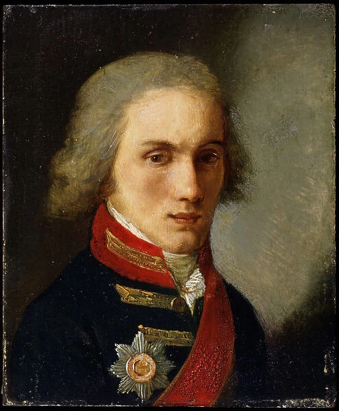 Portrait of the Author Count Pyotr Vyazemsky, 19th century. Artist: Salvatore Tonci