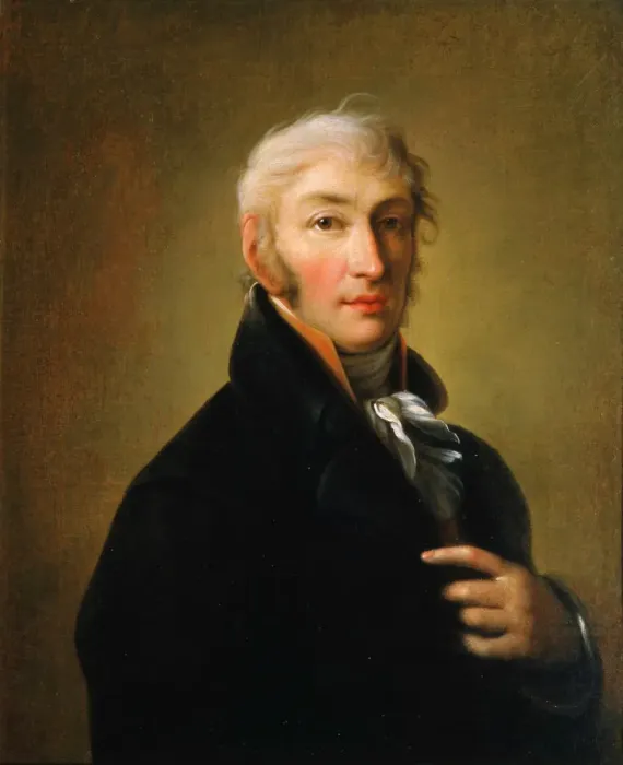 Framed Print : Portrait of the author and historian Nikolay M Karamzin, 1805. Artist: Giovanni Battista Ortolani Damon Framed Print : Portrait of the author and historian Nikolay M Karamzin, 1805. Artist: Giovanni Battista Ortolani Damon