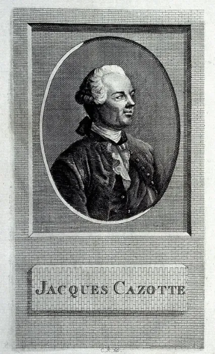 Framed Print : Portrait of the author Jacques Cazotte (1720-1792), 18th century Framed Print : Portrait of the author Jacques Cazotte (1720-1792), 18th century