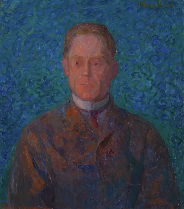 Framed Print : Portrait of the Author Mons Lie, 1909. Creator: Thorvald Erichsen Framed Print : Portrait of the Author Mons Lie, 1909. Creator: Thorvald Erichsen