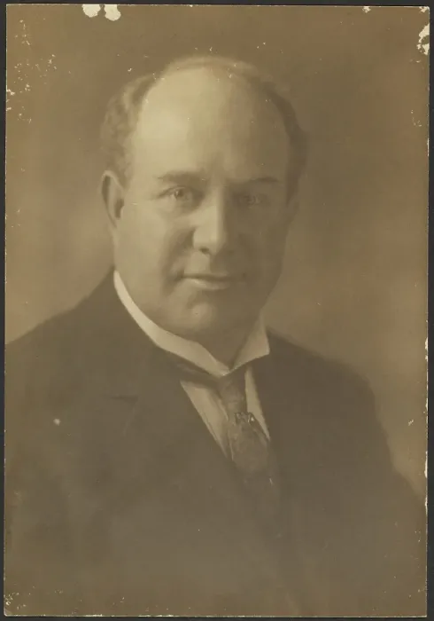 Framed Print : Portrait of Balding Man, 1907-1943. Creator: Louis Fleckenstein Framed Print : Portrait of Balding Man, 1907-1943. Creator: Louis Fleckenstein