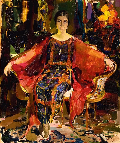 Portrait of the Ballerina Alexandra Balashova (1887-1979), 1923