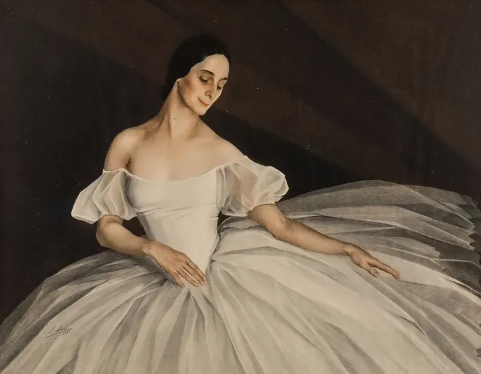 Framed Print : Portrait of the ballerina Anna Pavlova (1881-1931) Creator: Sorin, Saveli Abramovich (1878-1953) Framed Print : Portrait of the ballerina Anna Pavlova (1881-1931) Creator: Sorin, Saveli Abramovich (1878-1953)
